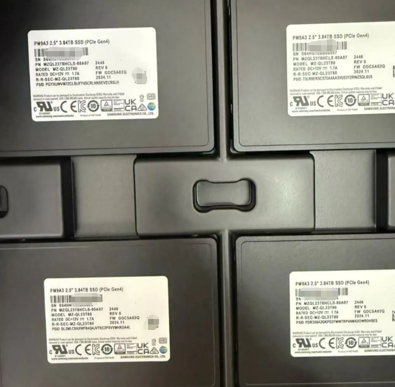 Samsung PM9A3 3.84T