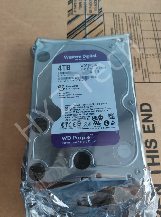 WD HDD 4TB WD43PURZ